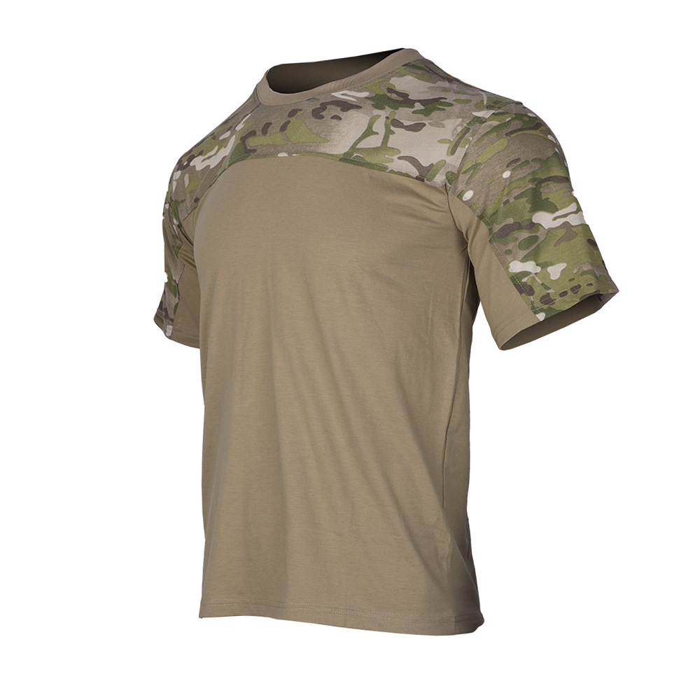 Hunting Outdoor Clothing - Mens Camouflage Shirts Tees Tactical Combat