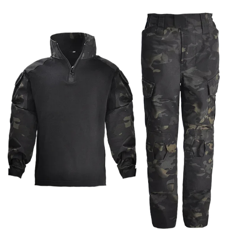 Hunting Outdoor Clothing - Kids Tactical Uniform Hunting Clothing Sets