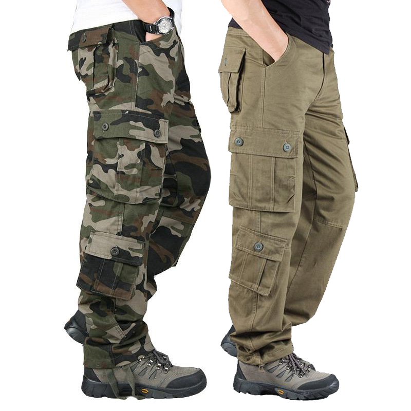 Men's Tactical Cargo Pants Wor - огляд і ціна Outdoor Hunting Overalls