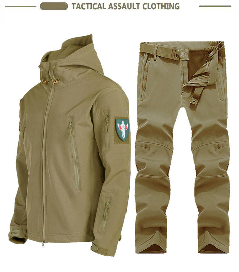 New Soft Shell Tactical Jacket - огляд і ціна Outdoor Hunting Fleece