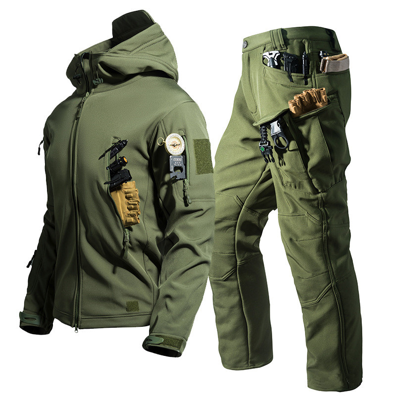 New Soft Shell Tactical Jacket - огляд і ціна Outdoor Hunting Fleece