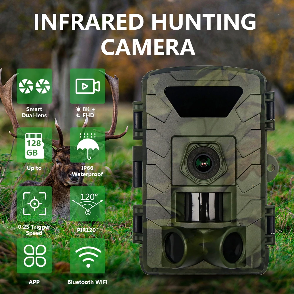 For Wildlife Monitoring PR803W - огляд і ціна Hunting Outdoor Camera