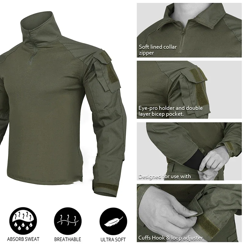 Outdoor tactical suit, camoufl - огляд і ціна Outdoor Hunting Overalls