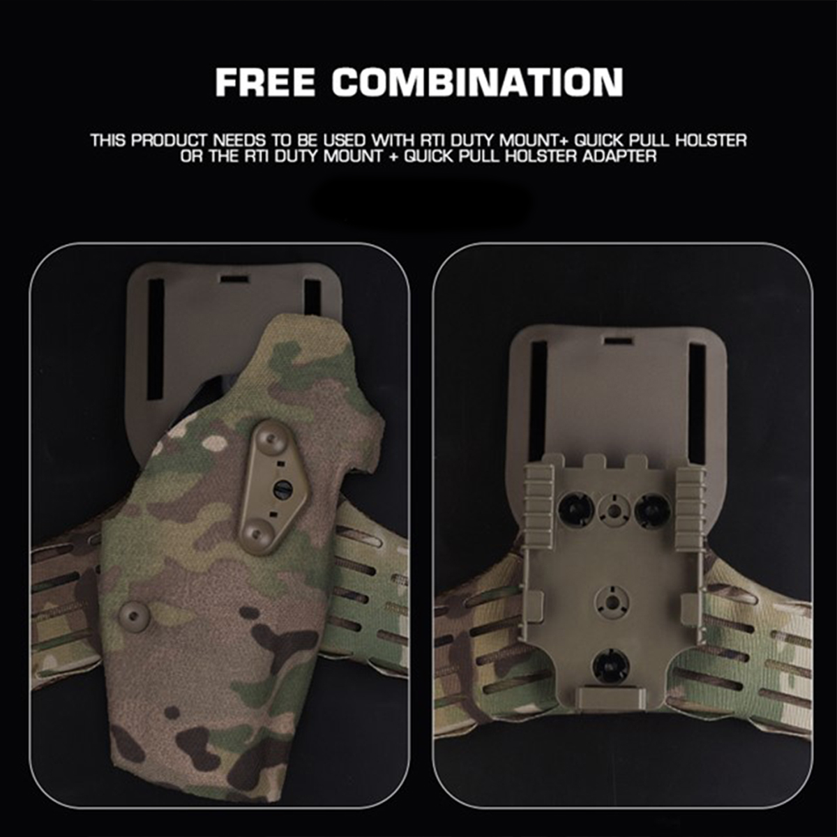 MOLLE Quick-draw Holster Leggi - огляд і ціна Outdoor Hunting Movies