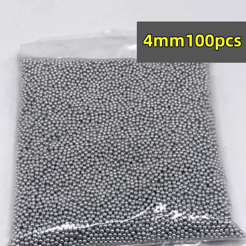 100pcs 4mm Striking Steel Ball - огляд і ціна Outdoor Hunting Launcher