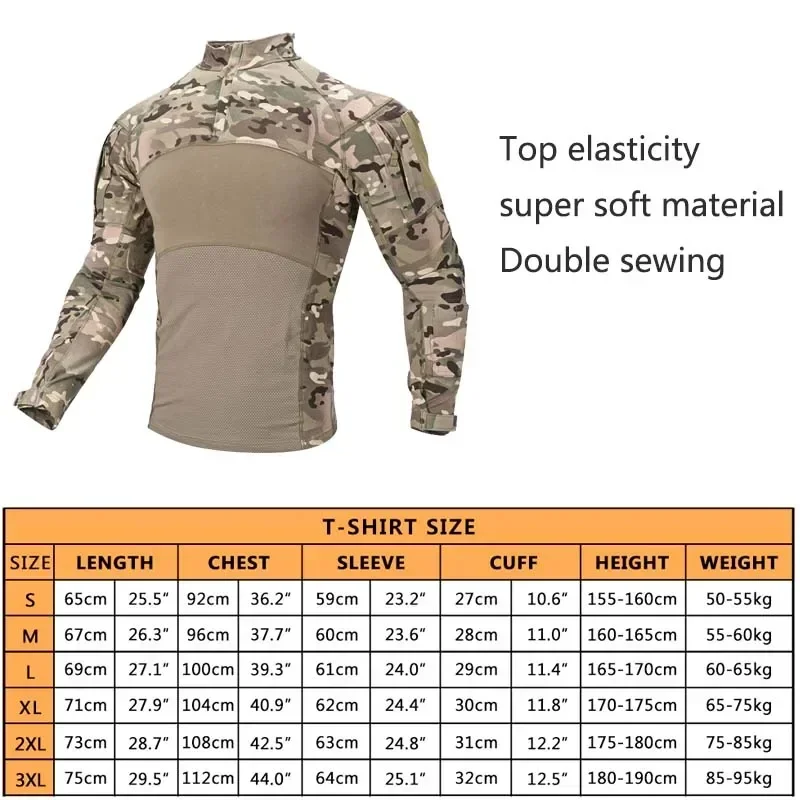 Tactical Shirts Men's Long Sle - огляд і ціна Hunting Outdoor Clothing