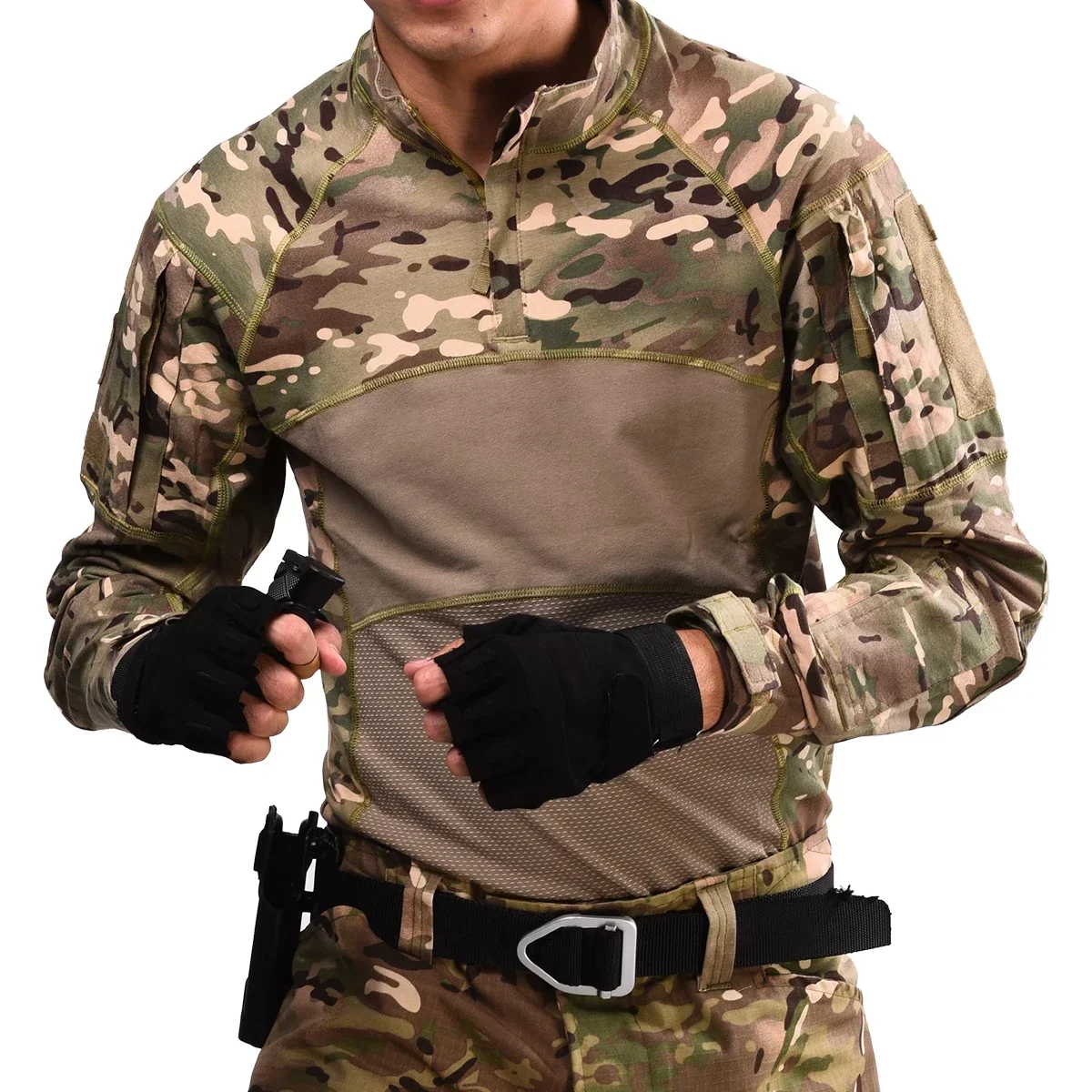 Tactical Shirts Men's Long Sle - огляд і ціна Hunting Outdoor Clothing