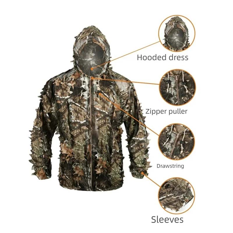 Summer Bionic Camouflage Hunti - огляд і ціна Hunting Outdoor Clothing